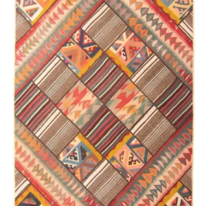 Lappeteppe - 200 x 150 cm - flerfarget