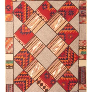 Lappeteppe - 200 x 150 cm - flerfarget
