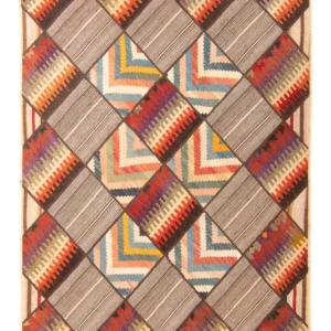 Lappeteppe - 200 x 150 cm - flerfarget