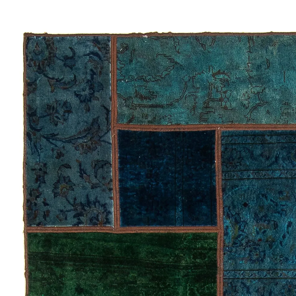 Lappeteppe - 207 x 143 cm - flerfarget