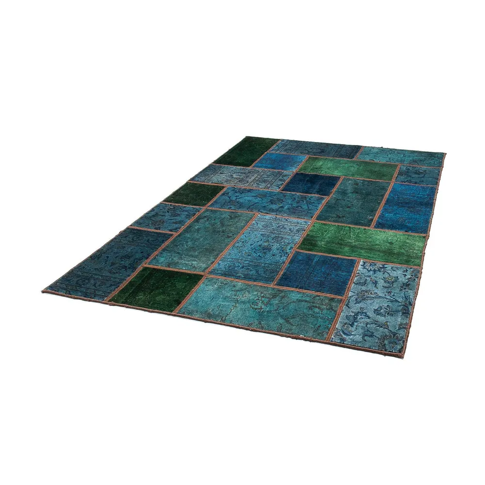 Lappeteppe - 207 x 143 cm - flerfarget