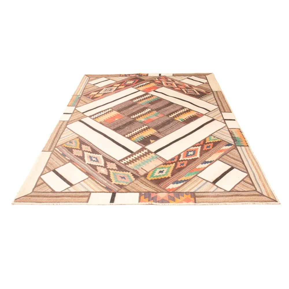 Lappeteppe - 230 x 160 cm - flerfarget