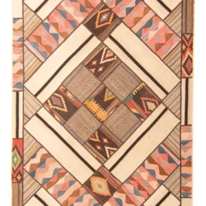 Lappeteppe - 230 x 160 cm - flerfarget