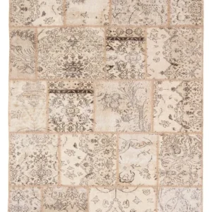 Lappeteppe - 240 x 170 cm - lysebrun