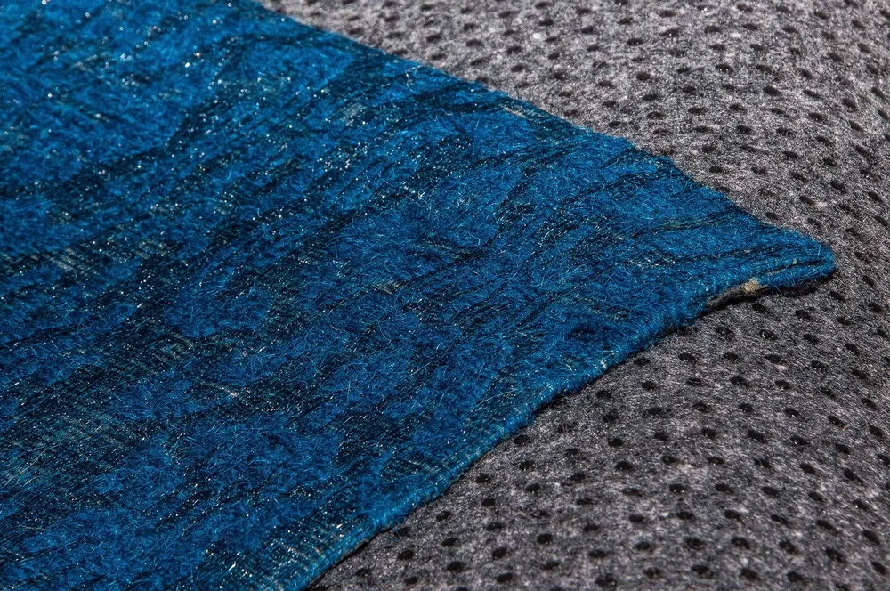 Lappeteppe - 240 x 170 cm - turkis