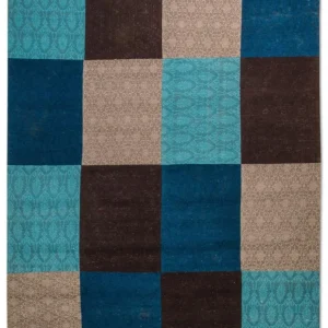 Lappeteppe - 240 x 170 cm - turkis