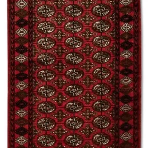 Løper Afghansk teppe - Bukhara - 288 x 85 cm - rød