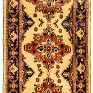Løper Afghansk teppe - Hatshlu - 283 x 86 cm - beige