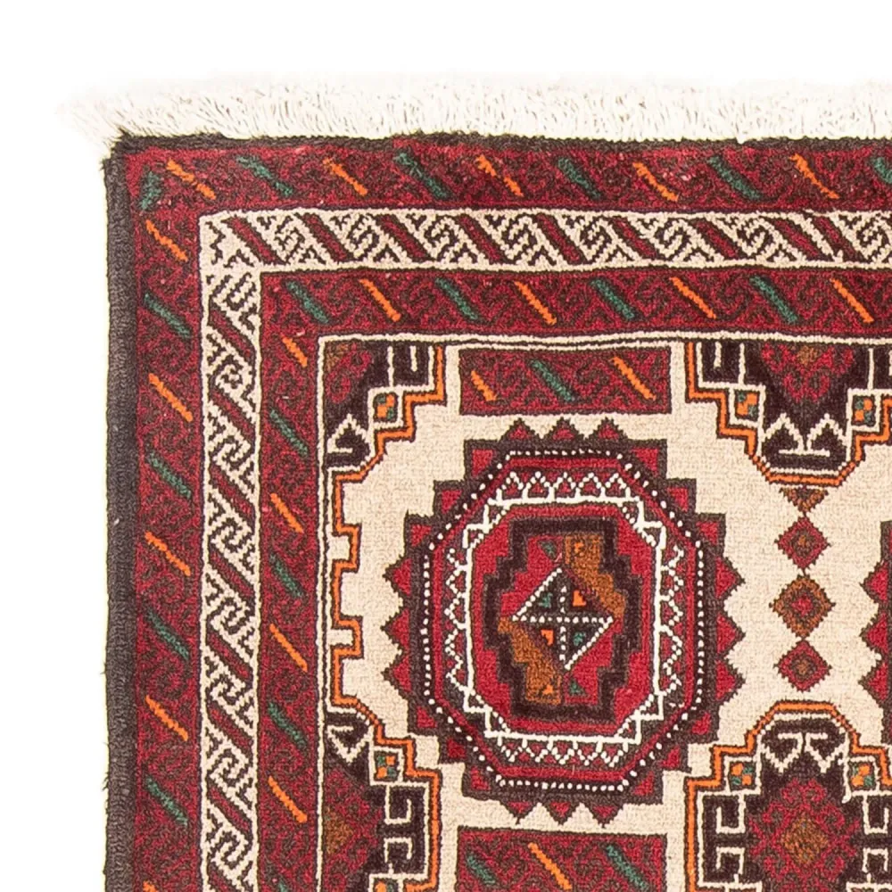 Løper Balutsj-teppe - 175 x 103 cm - beige