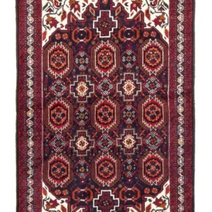 Løper Balutsj-teppe - 178 x 102 cm - rød