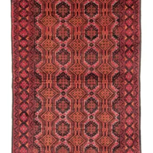 Løper Balutsj-teppe - 184 x 98 cm - flerfarget