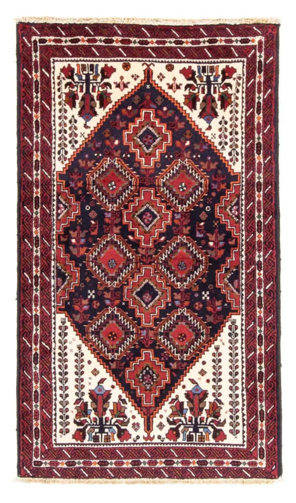 Løper Balutsj-teppe - 185 x 103 cm - mørkeblå