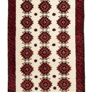 Løper Balutsj-teppe - 185 x 99 cm - beige