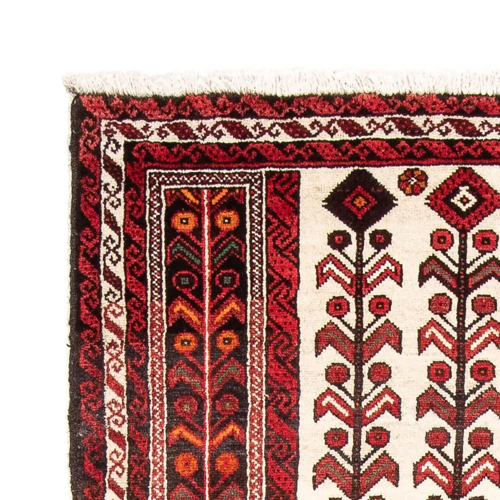 Løper Balutsj-teppe - 204 x 109 cm - beige