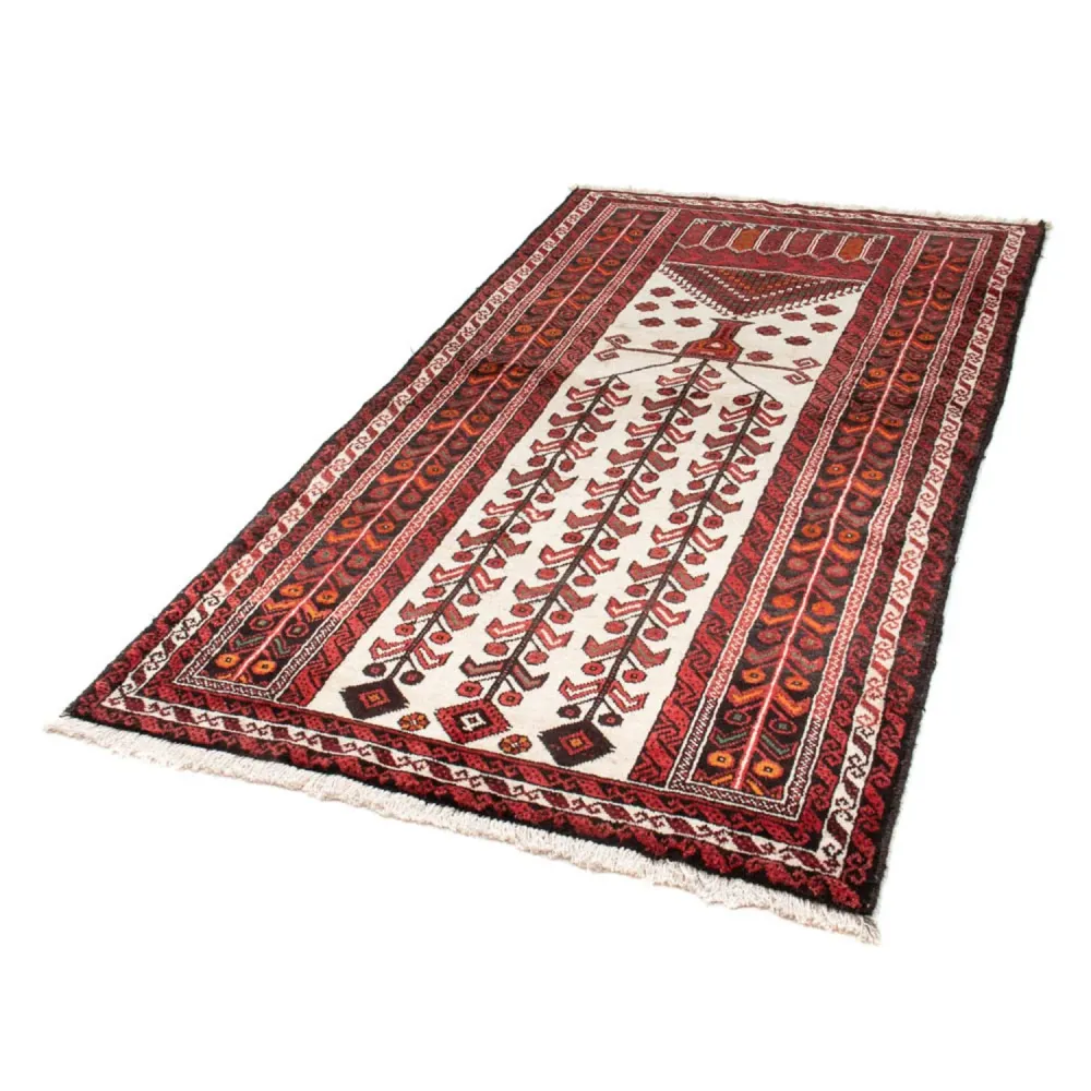 Løper Balutsj-teppe - 204 x 109 cm - beige