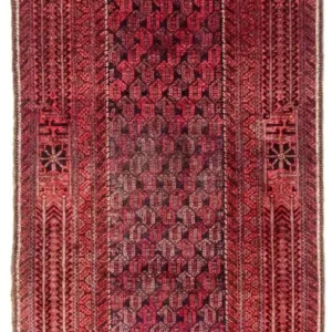 Løper Balutsj-teppe - 215 x 106 cm - flerfarget