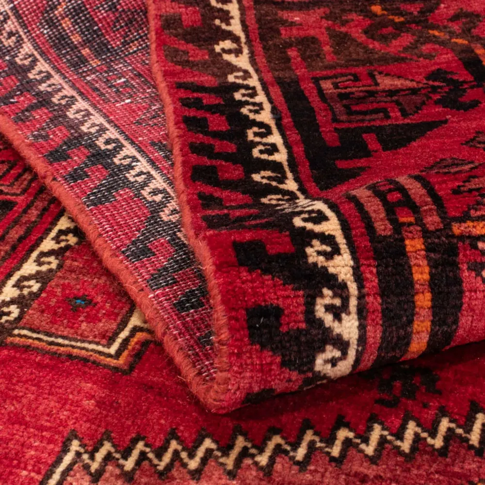 Løper Balutsj-teppe - 230 x 119 cm - rød