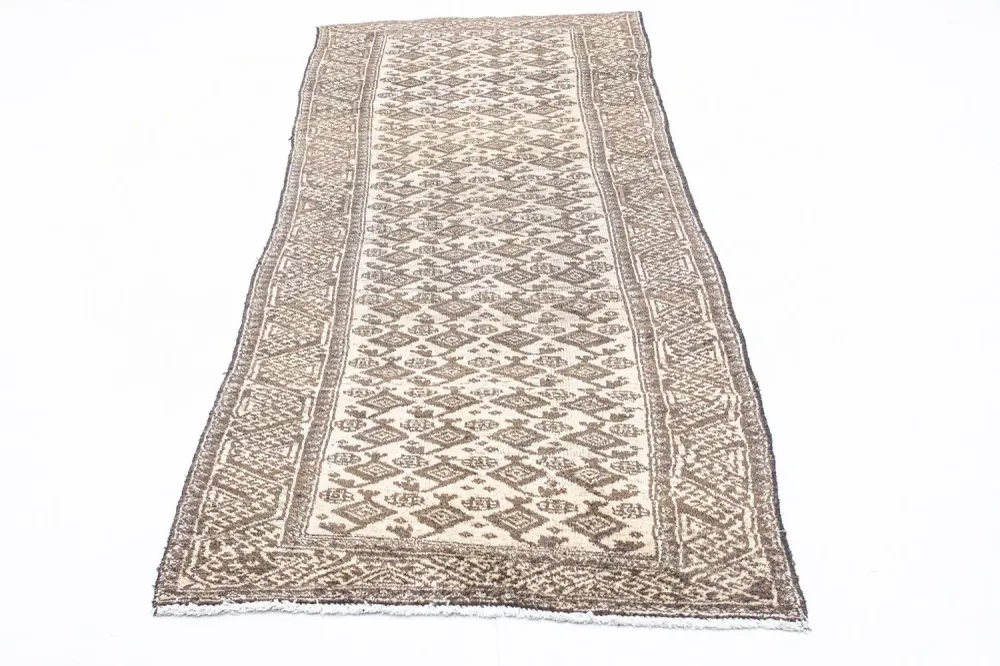 Løper Balutsj-teppe - 248 x 90 cm - beige