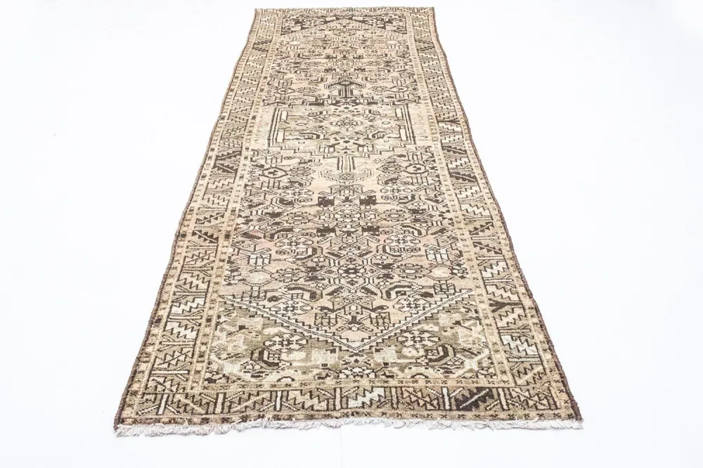 Løper Balutsj-teppe - 295 x 100 cm - brun