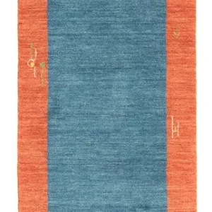Løper Gabbeh teppe - Indus - 200 x 80 cm - blå