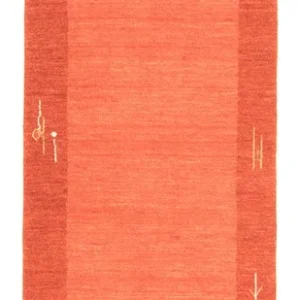 Løper Gabbeh teppe - Indus - 200 x 80 cm - rød