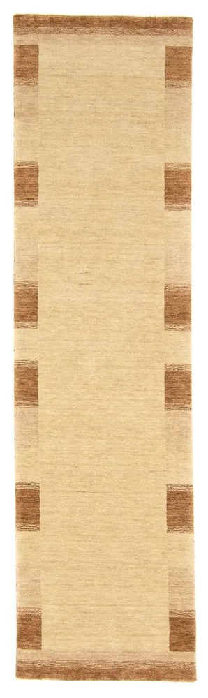 Løper Gabbeh teppe - Indus - 200 x 80 cm - beige