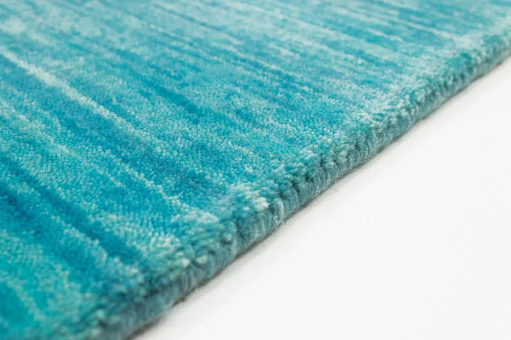 Løper Gabbeh teppe - Indus - 200 x 80 cm - turkis