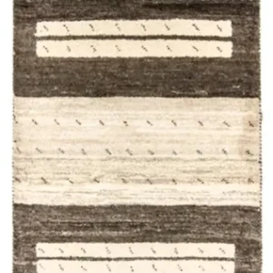 Løper Gabbeh teppe - Indus - 293 x 81 cm - flerfarget
