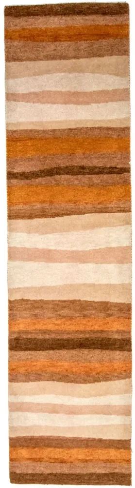 Løper Gabbeh teppe - Indus - 300 x 80 cm - flerfarget