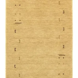 Løper Gabbeh teppe - Indus - 400 x 80 cm - beige