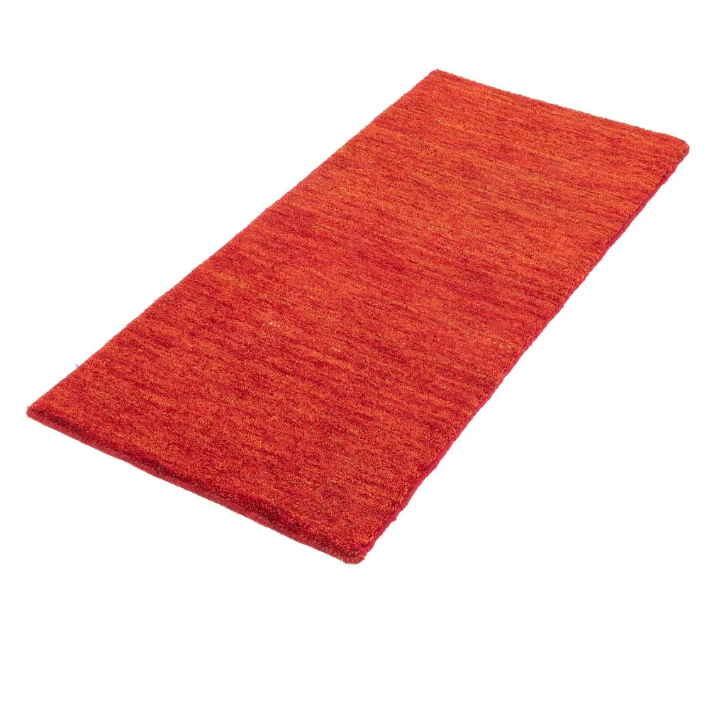 Løper Gabbeh teppe - Loribaft Indus - 107 x 47 cm - rød