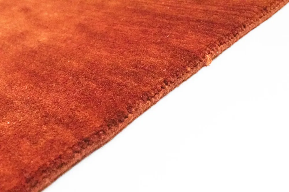 Løper Gabbeh teppe - Loribaft persisk teppe - 266 x 70 cm - rød