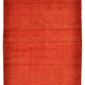Løper Gabbeh teppe - Loribaft persisk teppe - 208 x 86 cm - rød