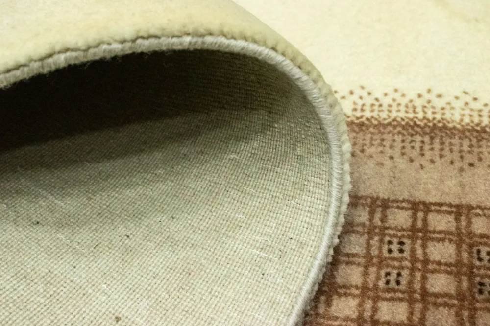 Løper Gabbeh teppe - Loribaft persisk teppe - 271 x 70 cm - beige