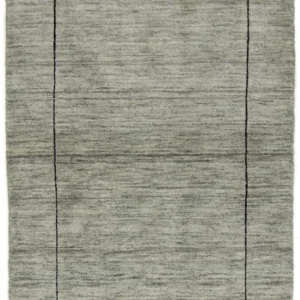 Løper Gabbeh teppe - Loribaft Softy - 202 x 82 cm - grå