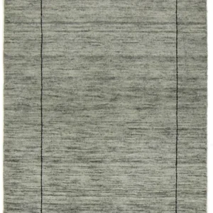 Løper Gabbeh teppe - Loribaft Softy - 203 x 83 cm - grå