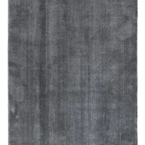 Løper Gabbeh teppe - Loribaft Softy - 300 x 94 cm - antrasitt