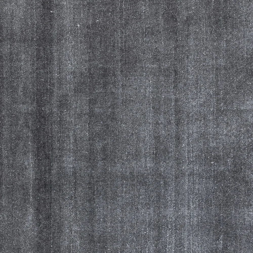 Løper Gabbeh teppe - Loribaft Softy - 300 x 94 cm - antrasitt