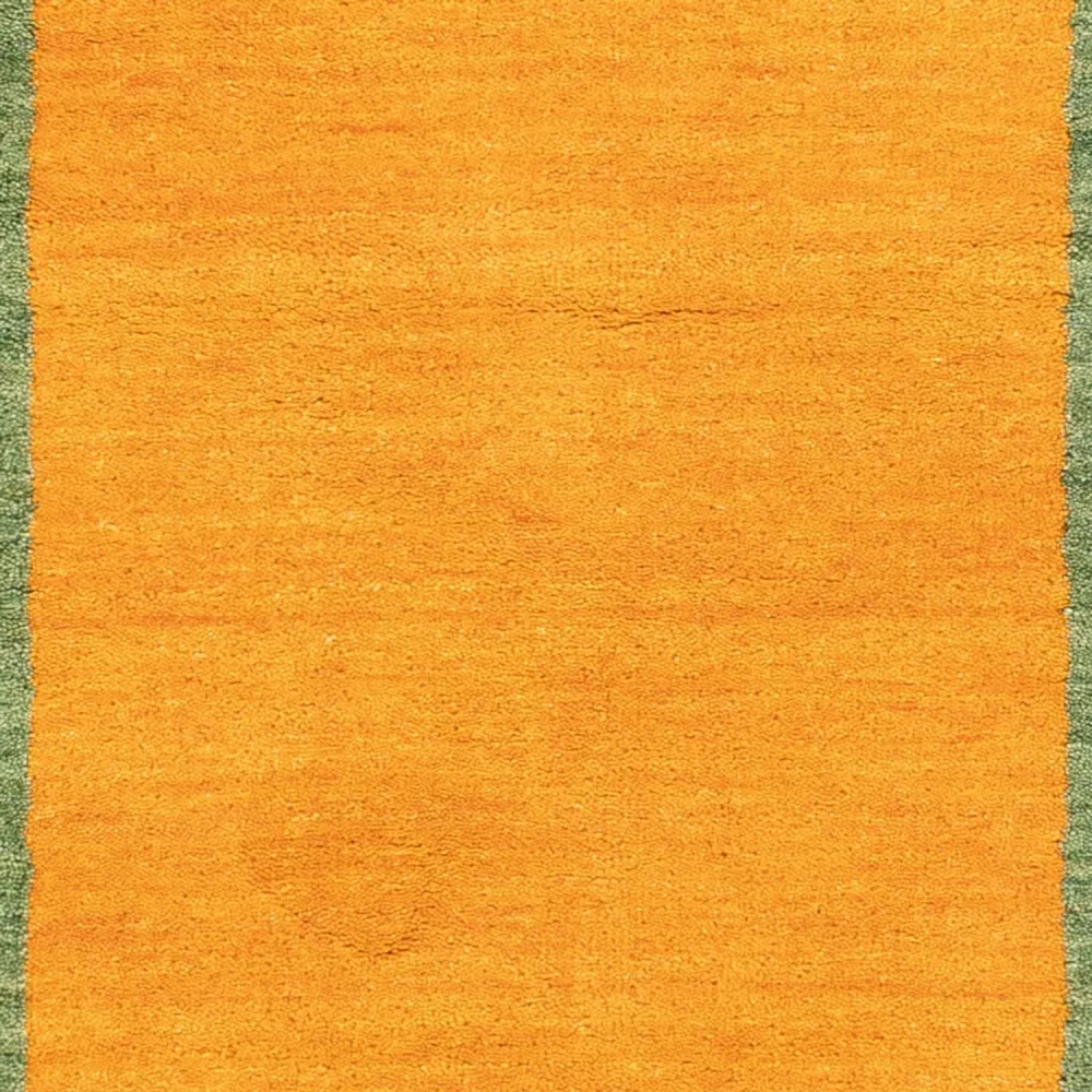 Løper Gabbeh teppe - Softy - 200 x 80 cm - oransje