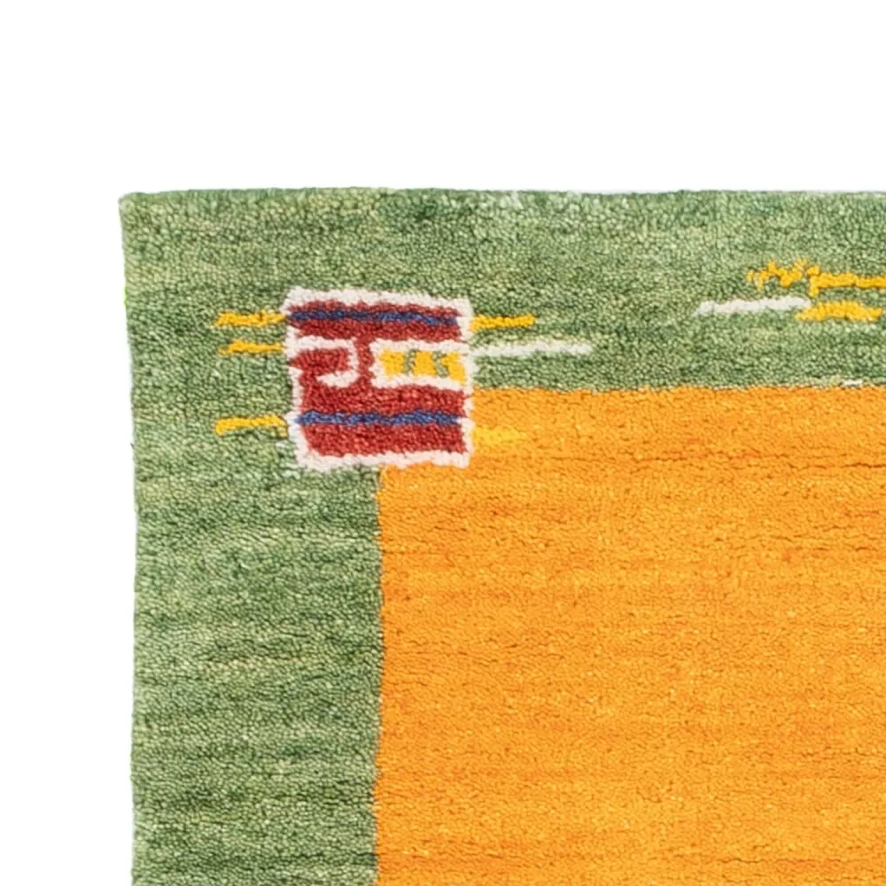 Løper Gabbeh teppe - Softy - 200 x 80 cm - oransje