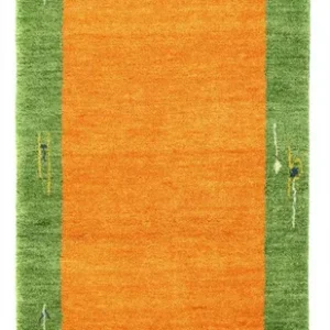 Løper Gabbeh teppe - Softy - 200 x 80 cm - oransje