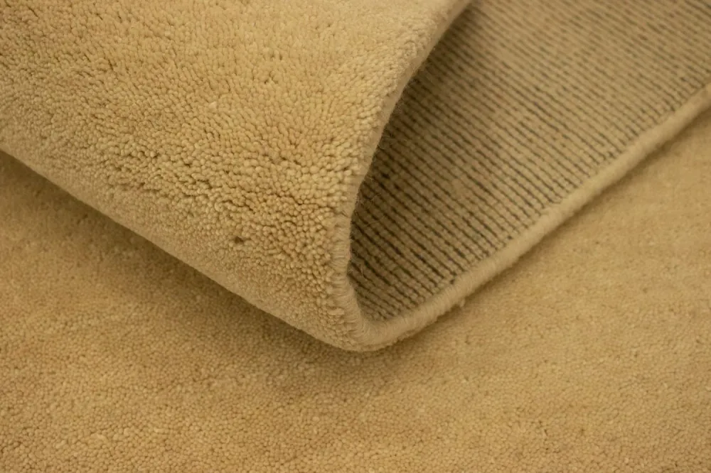 Løper Gabbeh teppe - Softy - 240 x 80 cm - lysebrun