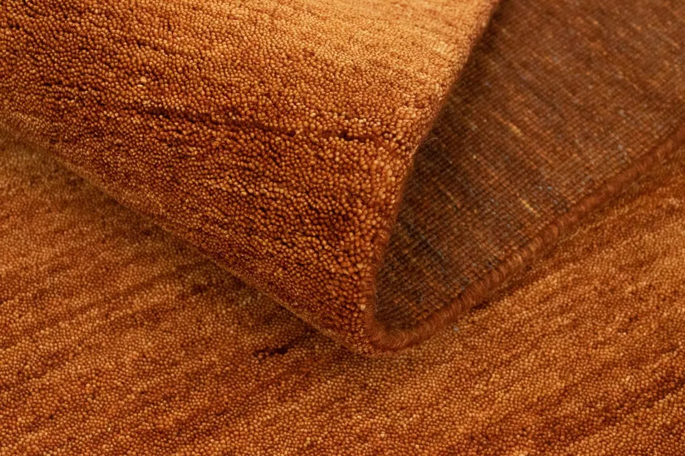 Løper Gabbeh teppe - Softy - 400 x 80 cm - brun