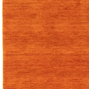 Løper Gabbeh teppe - Softy - 400 x 80 cm - oransje