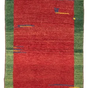 Løper Gabbeh-teppe - persisk - 182 x 70 cm - flerfarget