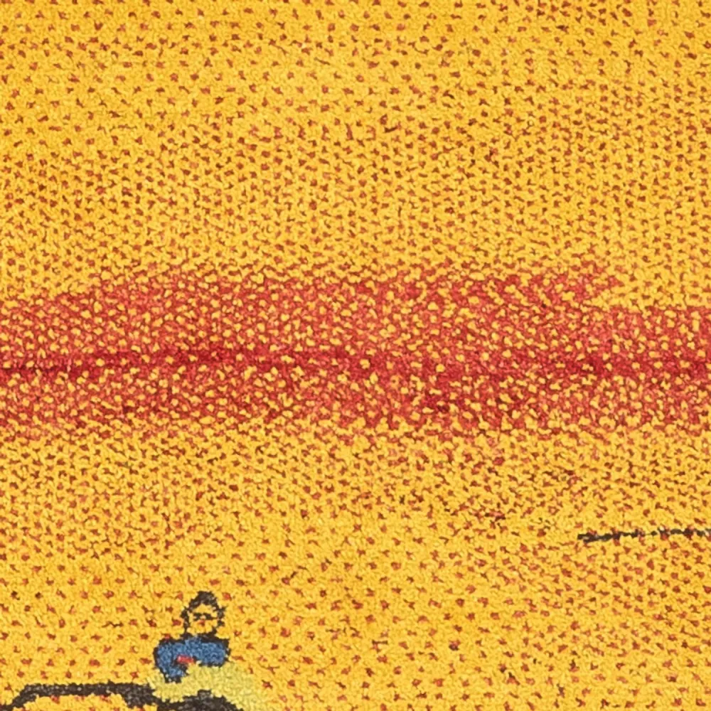 Løper Gabbeh-teppe - persisk - 188 x 88 cm - flerfarget