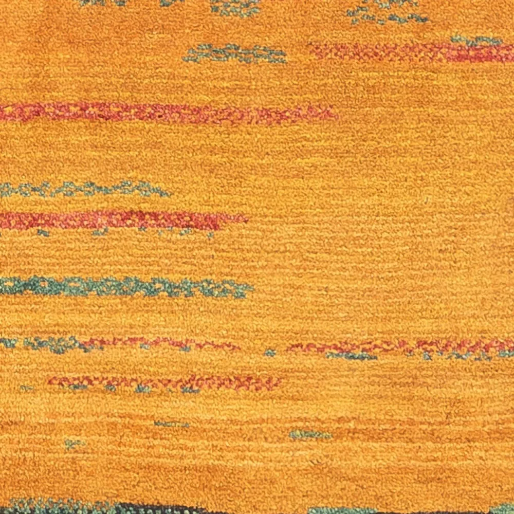 Løper Gabbeh-teppe - persisk - 190 x 68 cm - flerfarget
