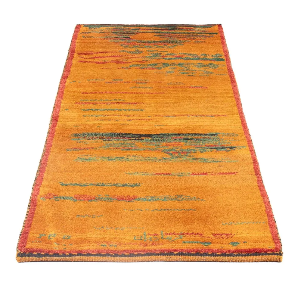 Løper Gabbeh-teppe - persisk - 190 x 68 cm - flerfarget
