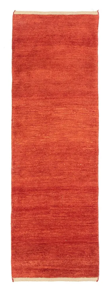 Løper Gabbeh-teppe - persisk - 215 x 72 cm - rød