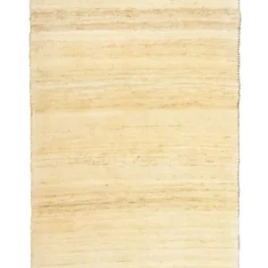 Løper Gabbeh-teppe - persisk - 215 x 75 cm - beige